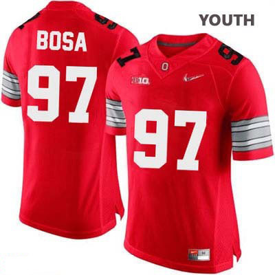 Ohio State Buckeyes Youth Joey Bosa #97 Red Authentic Nike Diamond Quest Playoff College NCAA Stitched Football Jersey NA19O22FF